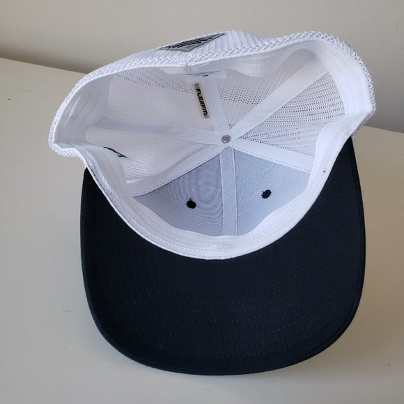 Columbia Baylor Bears PFG Fitted Size S/M Hat Cap Mesh Stretch Flexfit Black NWT - Picture 9 of 11